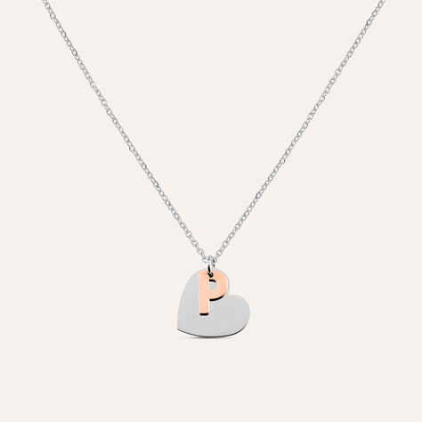 Collana Lady Chic Acciaio Bicolore Bianco / Rosa - Collane Donna | Stroili