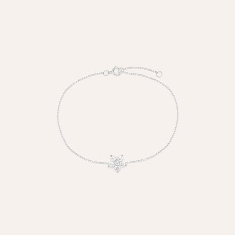 Bracciale Claire Oro Bianco Cubic Zirconia - Bracciali Amicizia Donna | Stroili