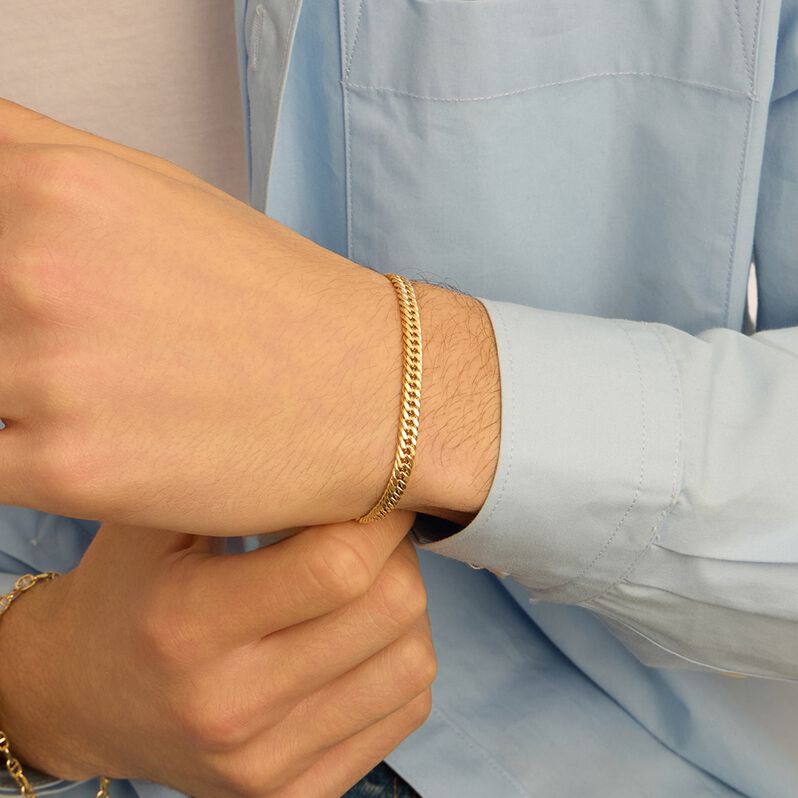 Bracciale Catena Oro Uomo Oro Giallo - Bracciali Uomo | Stroili
