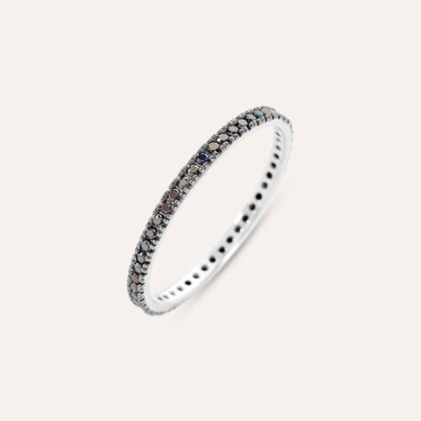 Anello Eternity L'homme Or Oro Bianco Spinello - Anelli Eternity Uomo | Stroili