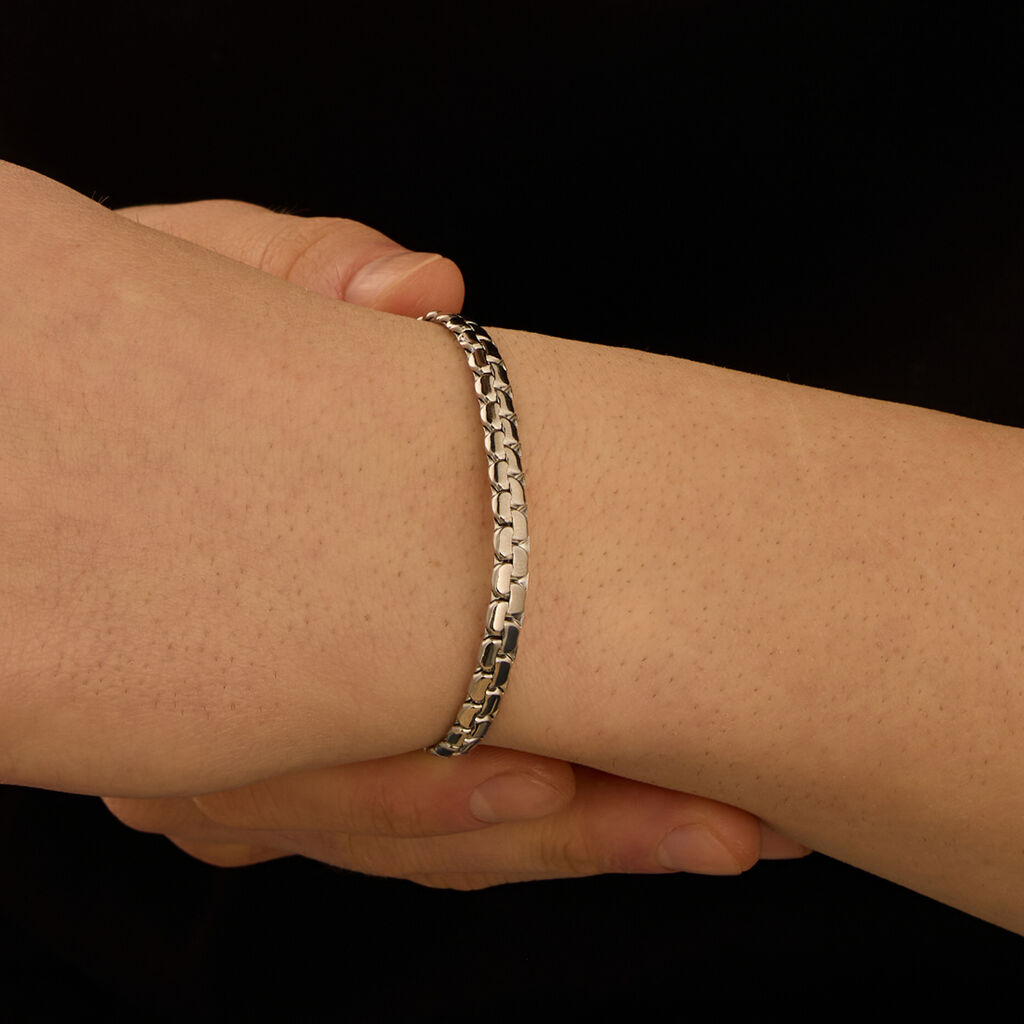 Bracciale Catena Man Code Acciaio