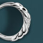 Anello Fascia Silver Shine Argento Rodiato Cubic Zirconia