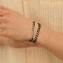 Bracciale Catena Man Code Acciaio Nero
