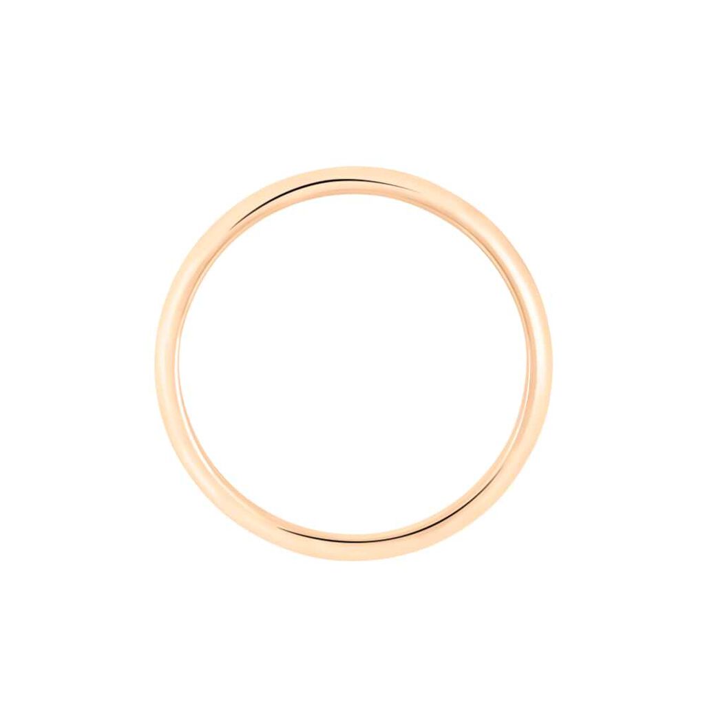 Fede Francesina 2.5 mm Oro Rosa - Anelli con Incisione Unisex | Stroili