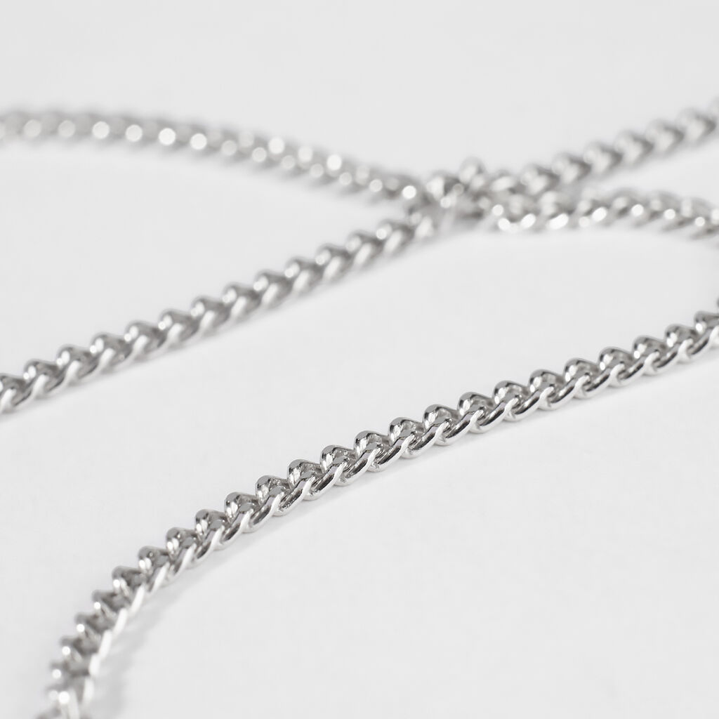 Catena Gentleman Argento Rodiato