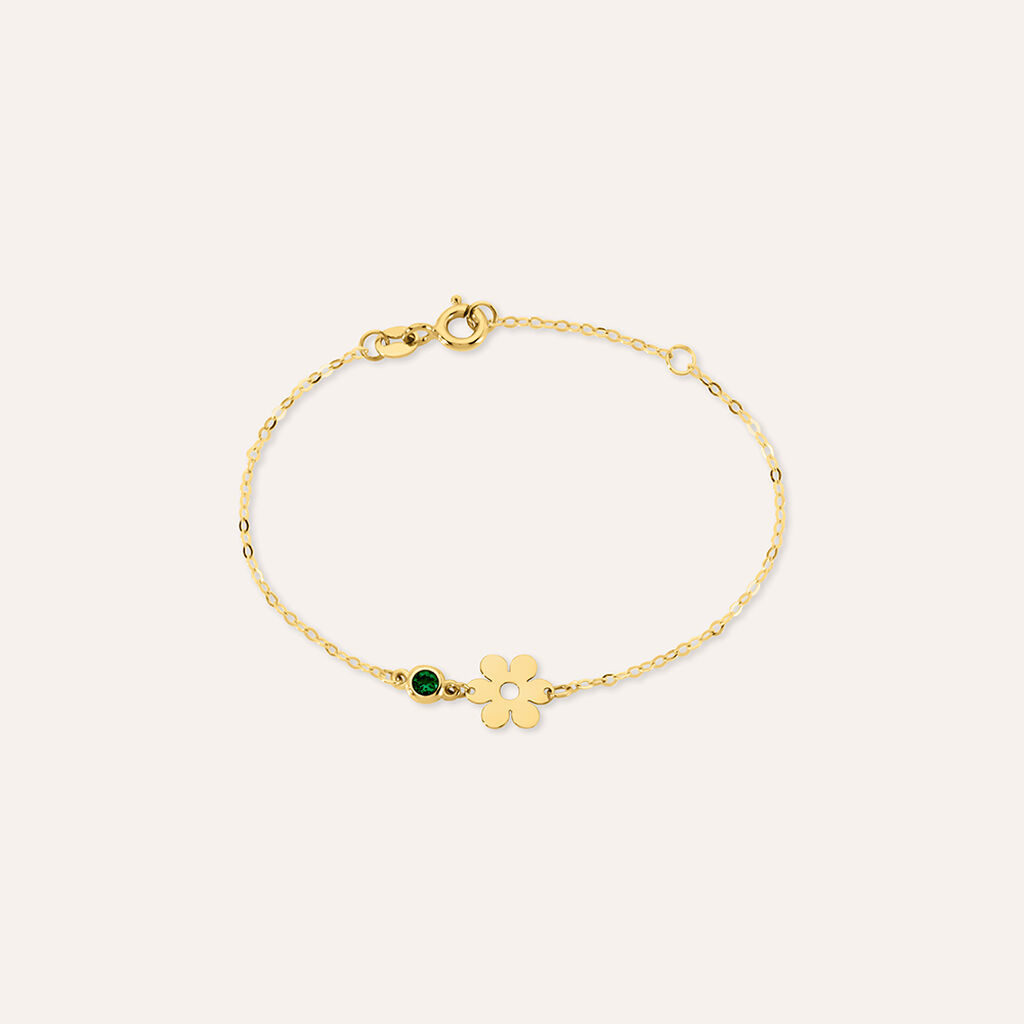 Bracciale Mon Petit Oro Giallo Cubic Zirconia