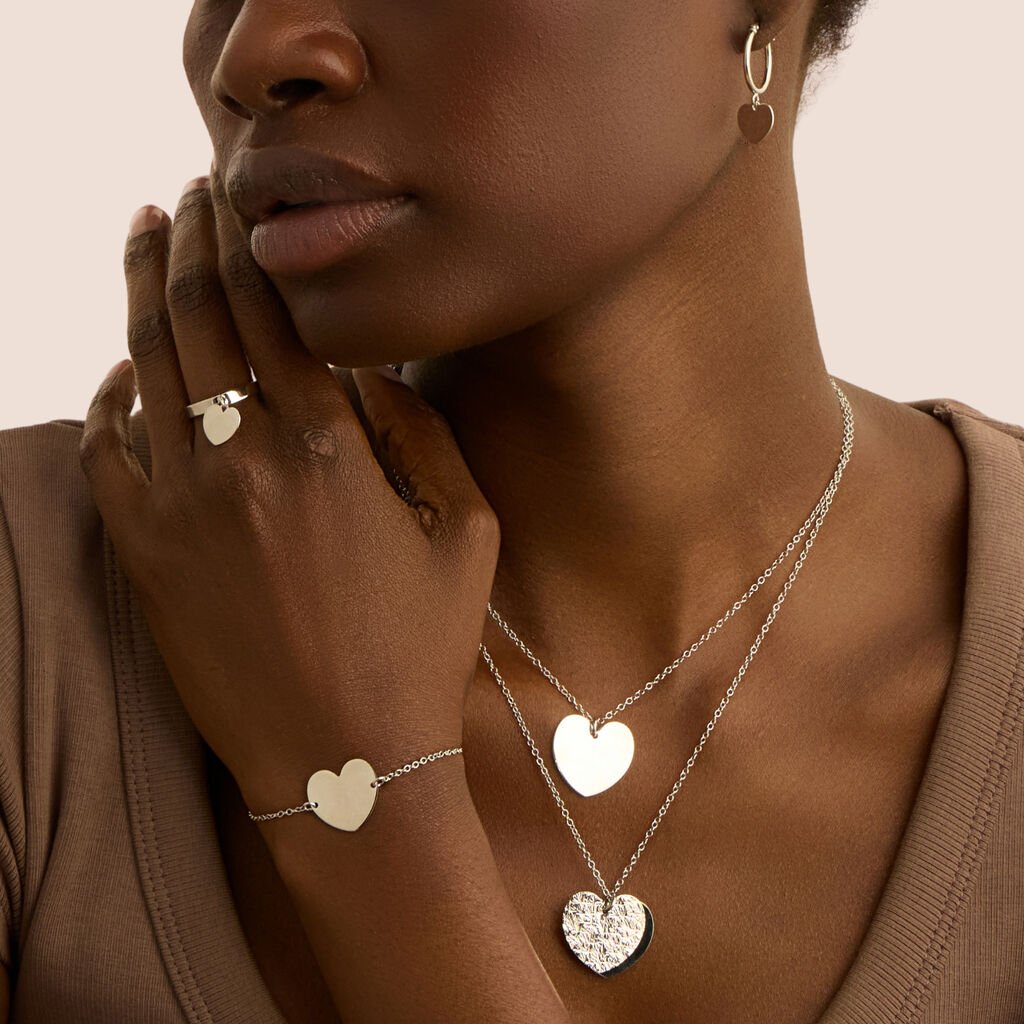 Orecchini A Cerchio Silver Collection Argento Rodiato