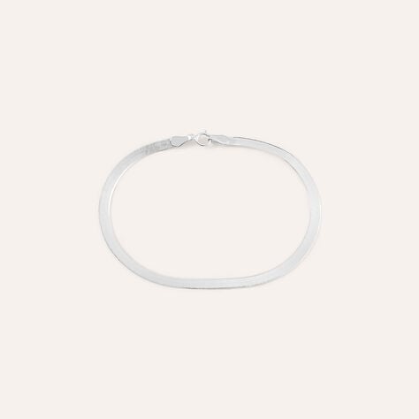 Bracciale Catena Colette Oro Bianco - Bracciali Donna | Stroili