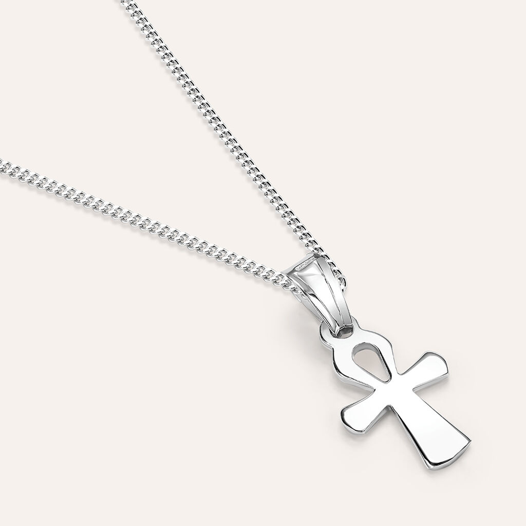 Pendente Silver Collection Argento Rodiato