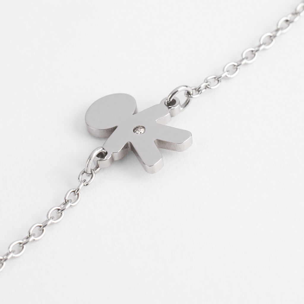 Bracciale Sunrise Acciaio Cristallo