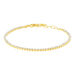 Bracciale Tennis Romantic Shine Metallo Dorato Cristallo - Bracciali Tennis Donna | Stroili