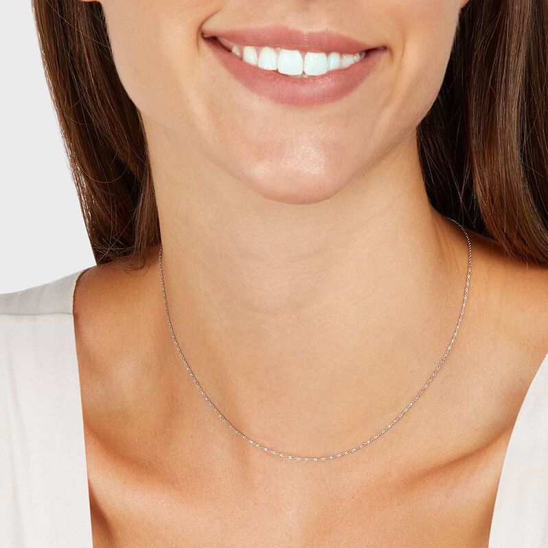 Catenina Silver Collection Argento Rodiato - Catenina Donna | Stroili