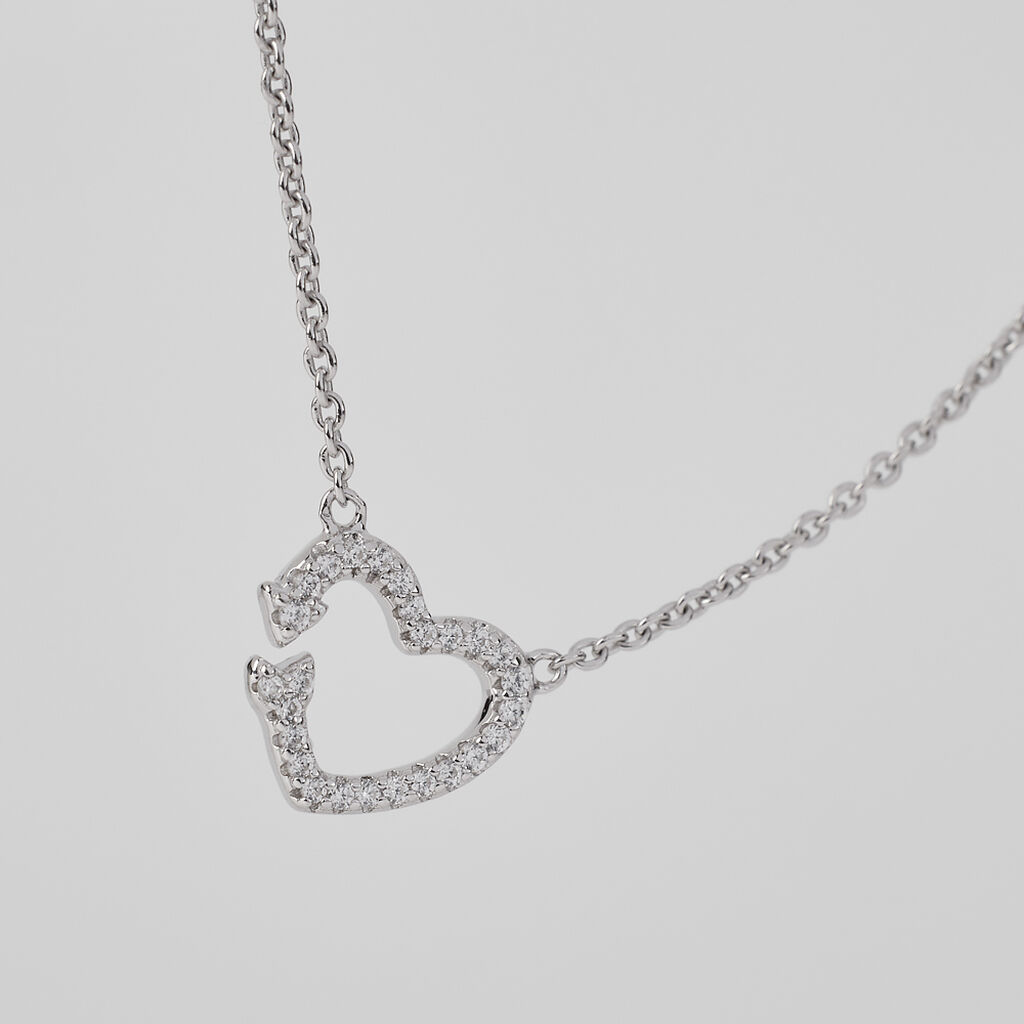 Collana Silver Moments Argento Rodiato Cubic Zirconia - Collane Donna | Stroili