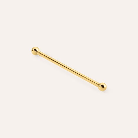 Piercing Orecchio Industrial Bon Ton Oro Giallo - Piercing Orecchio Donna | Stroili