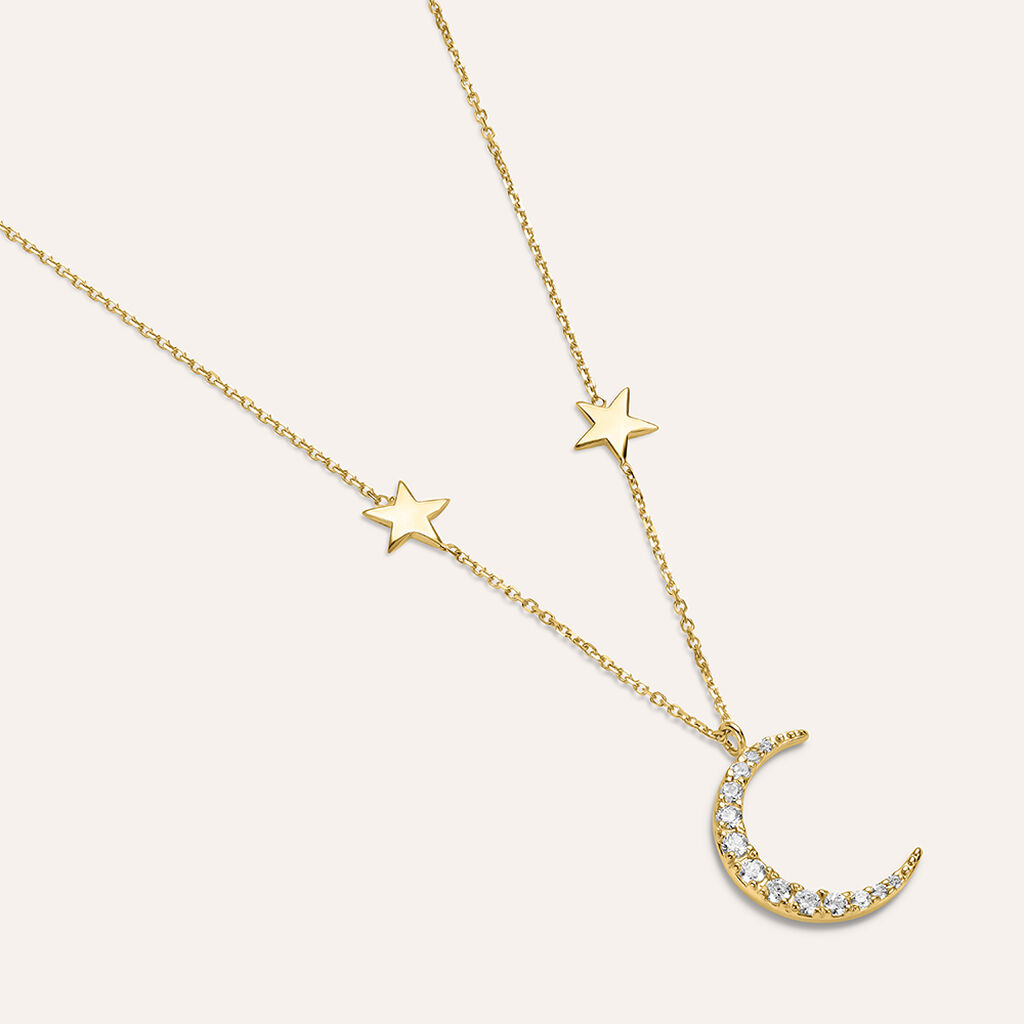 Collana Claire Oro Giallo Cubic Zirconia - Collane Donna | Stroili