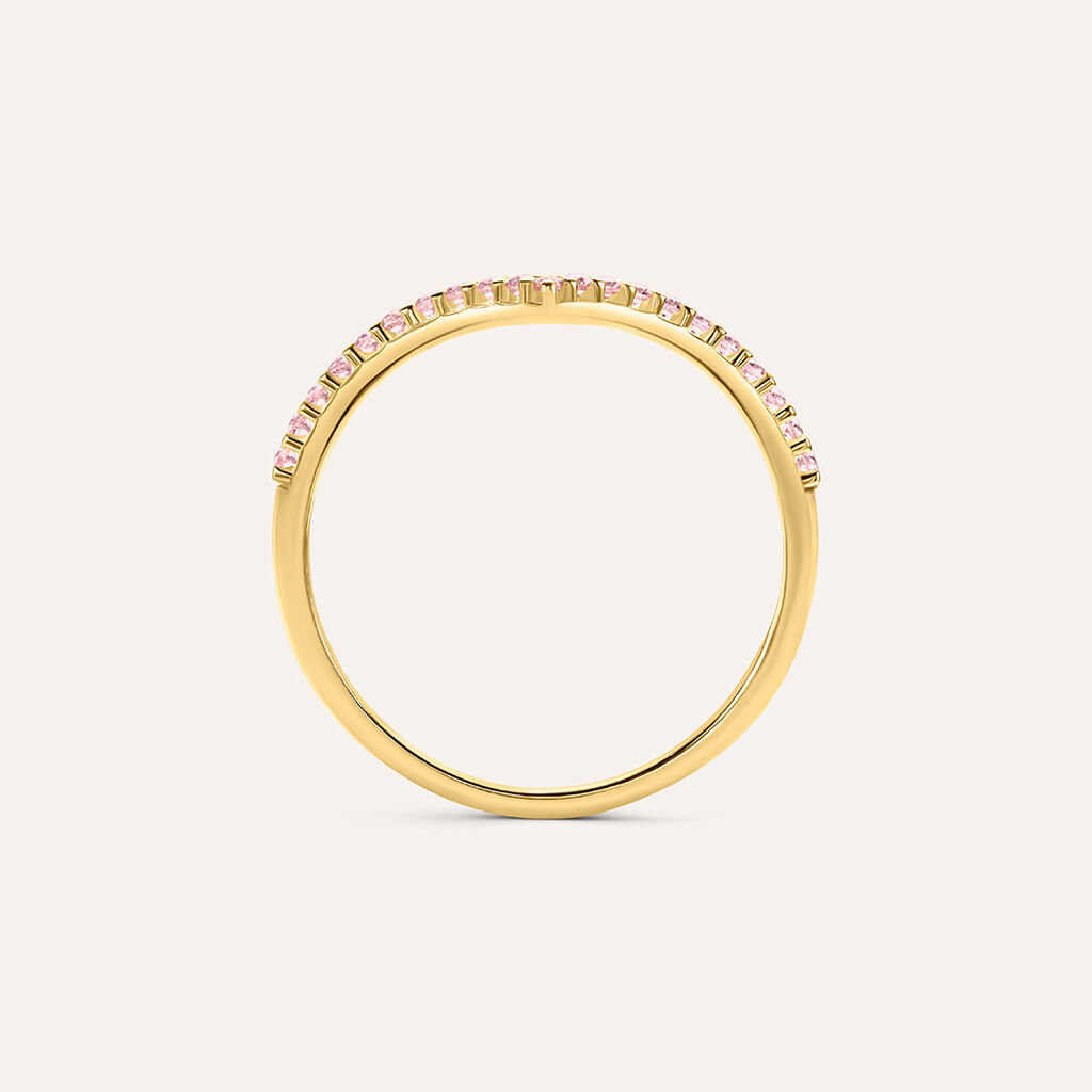 Anello Fantasia Claire Oro Giallo Cubic Zirconia - Anelli con Pietre Donna | Stroili