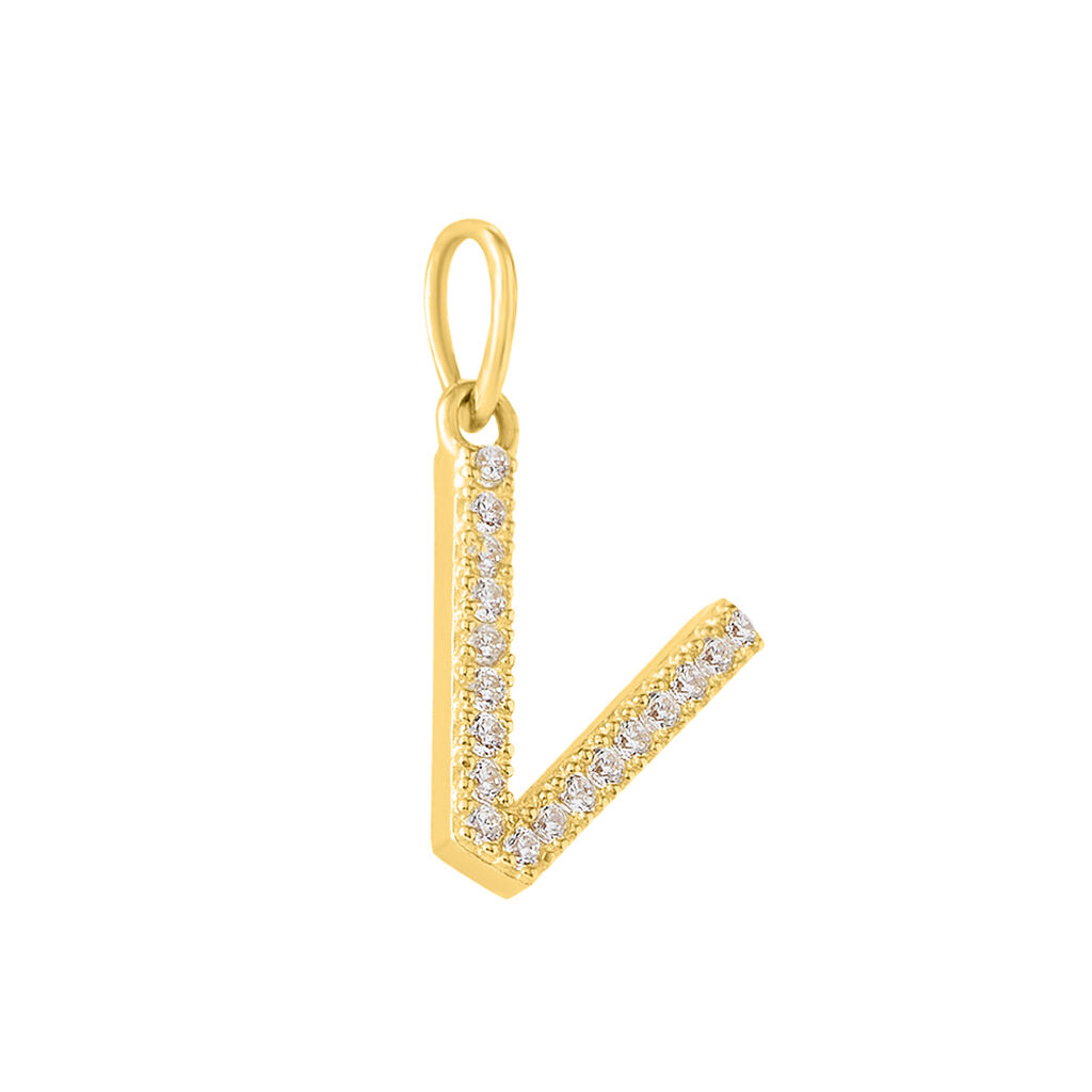 Pendente Poème Oro Giallo Cubic Zirconia - Ciondoli Donna | Stroili