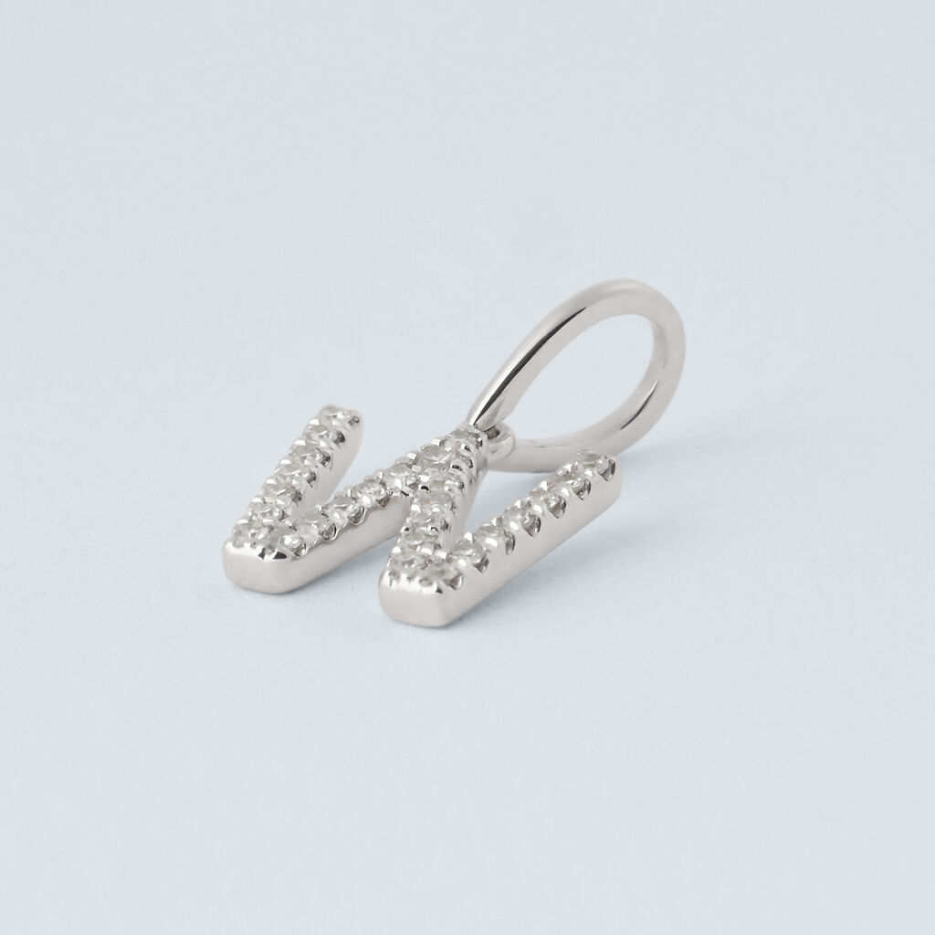 Pendente Sophia Oro Bianco Diamante - Ciondoli Donna | Stroili