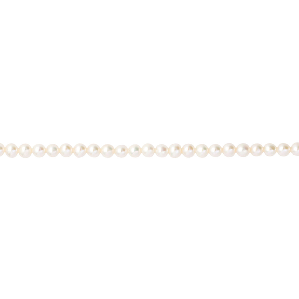 Bracciale Gabrielle Oro Bianco Perla D'Acqua Dolce - Bracciali Donna | Stroili