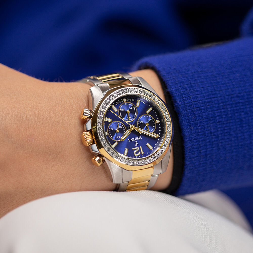 Festina quadrante blu best sale