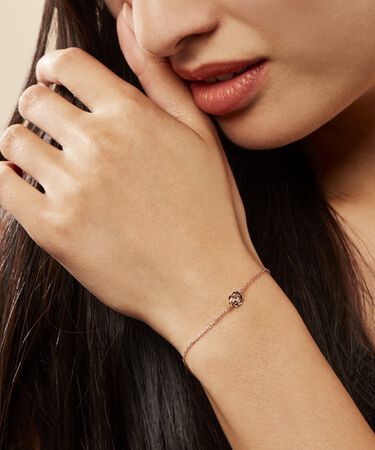 Bracciale Silver Collection Argento Rosa Cubic Zirconia