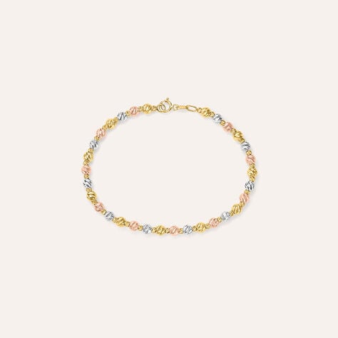 Bracciale Golden Lover Oro Tricolore - Bracciali Donna | Stroili