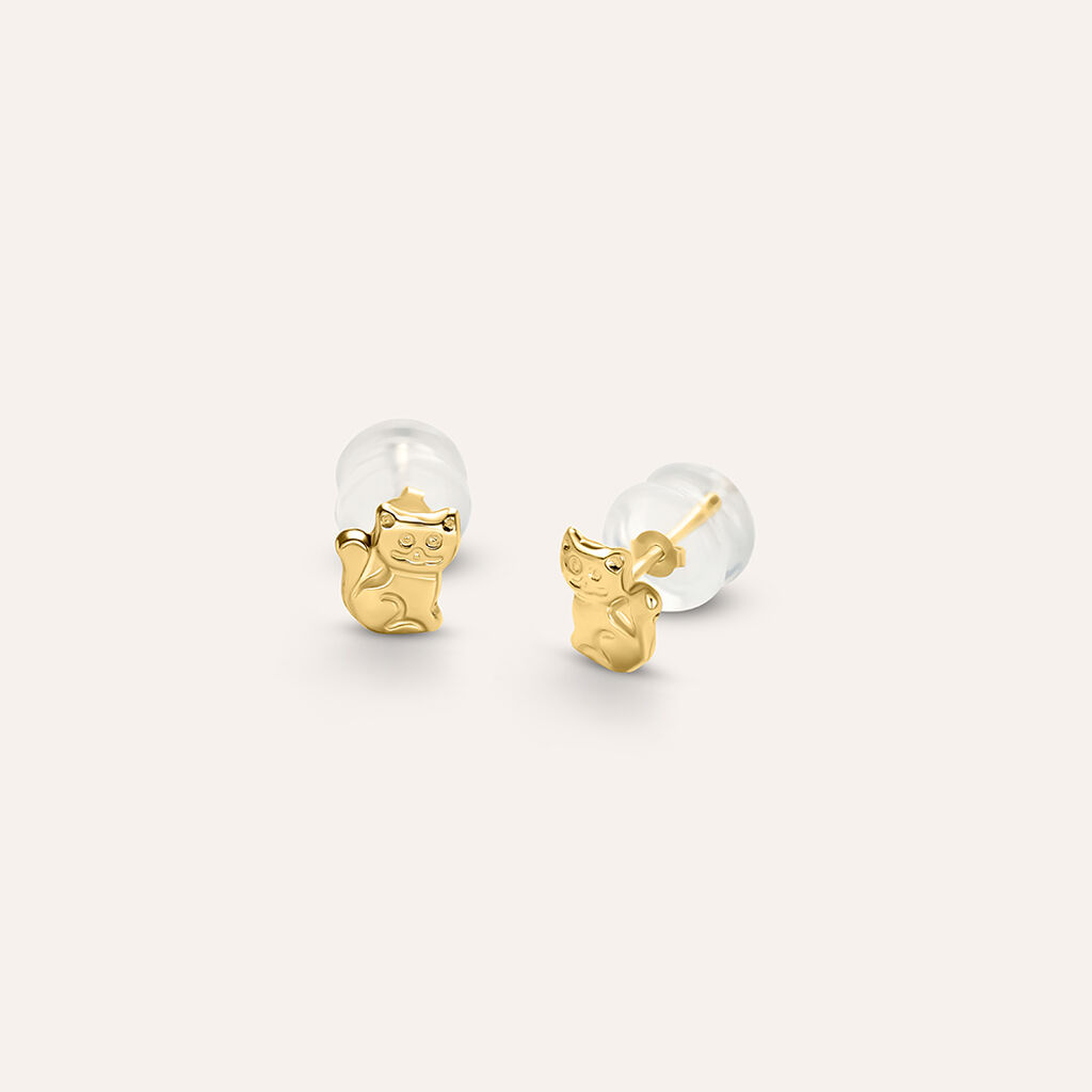 Orecchini Lobo Bon Ton Oro Giallo - Orecchini a Lobo Donna | Stroili