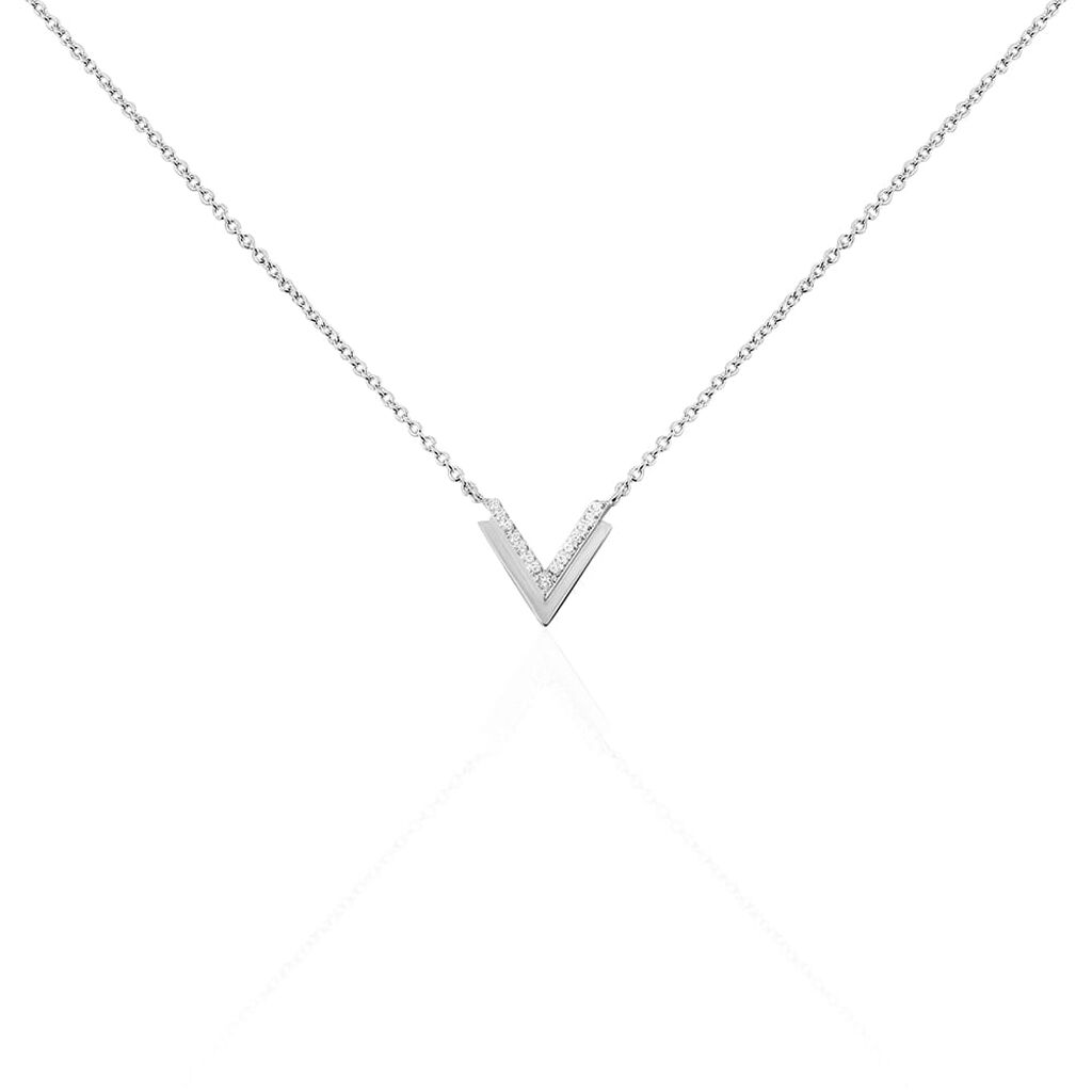 Collana Silver Shine Argento Rodiato Cubic Zirconia - Collane Donna | Stroili