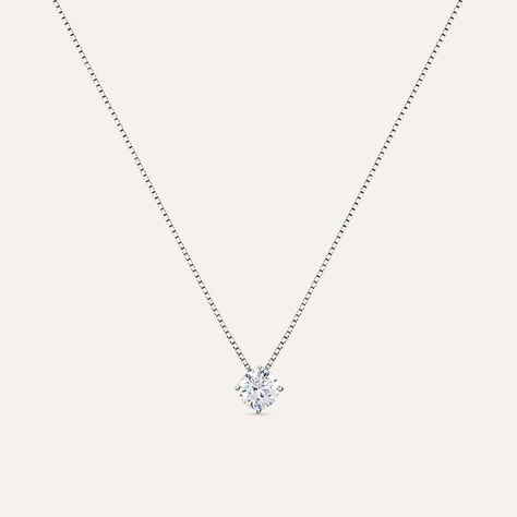 Collana Punto Luce Silver Elegance Argento Rodiato Cubic Zirconia - Collane Punto Luce Donna | Stroili