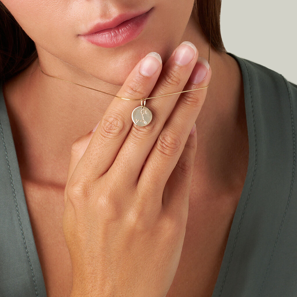 Pendente Poème Oro Giallo Cubic Zirconia - Ciondoli Donna | Stroili