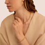 Orecchini A Cerchio Silver Collection Argento Dorato