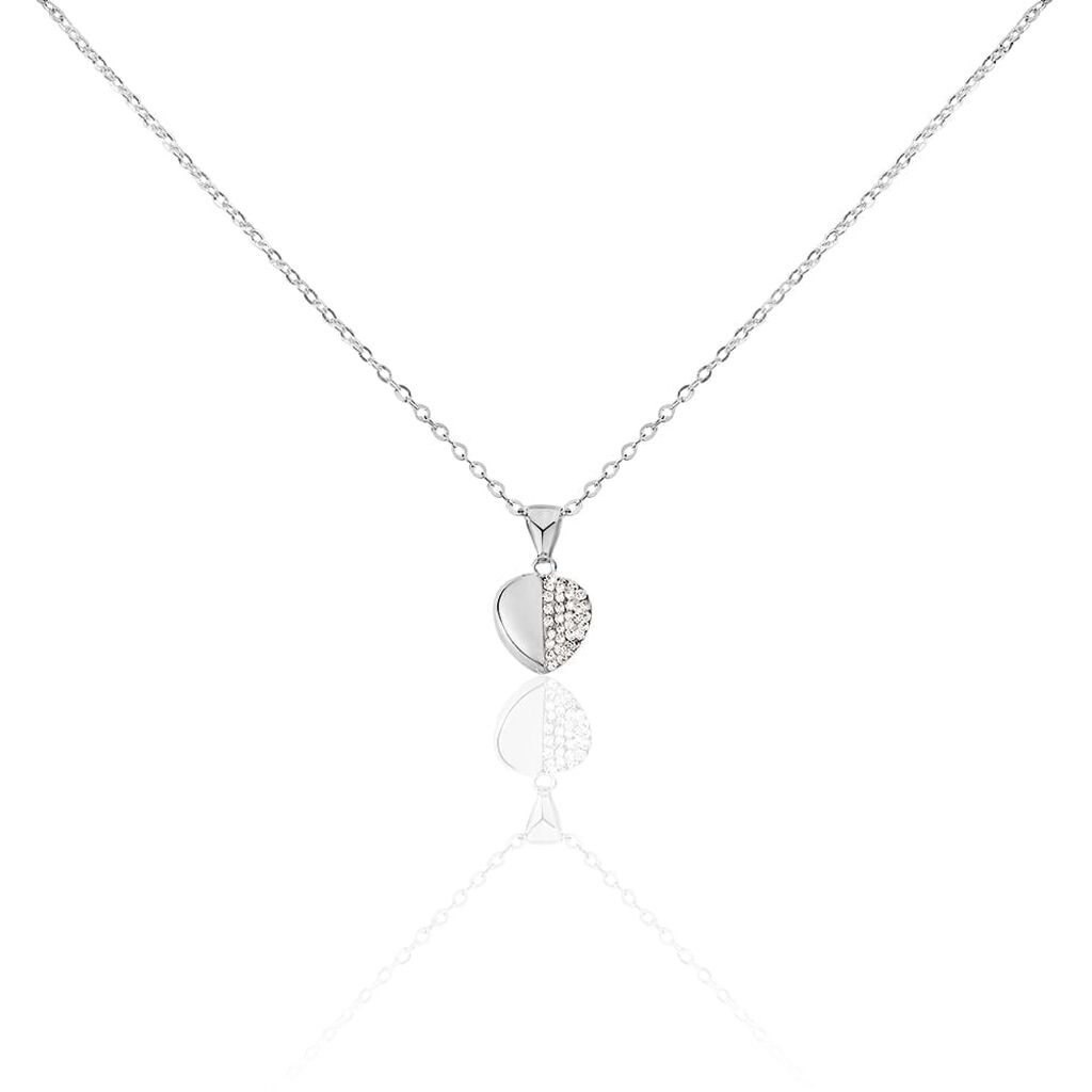 Collana Crystal Gold Oro Bianco Cristallo