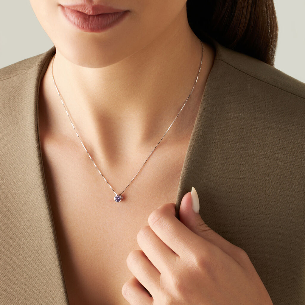 Collana Punto Luce Silver Rainbow Argento Rodiato Cubic Zirconia - Collane Punto Luce Donna | Stroili