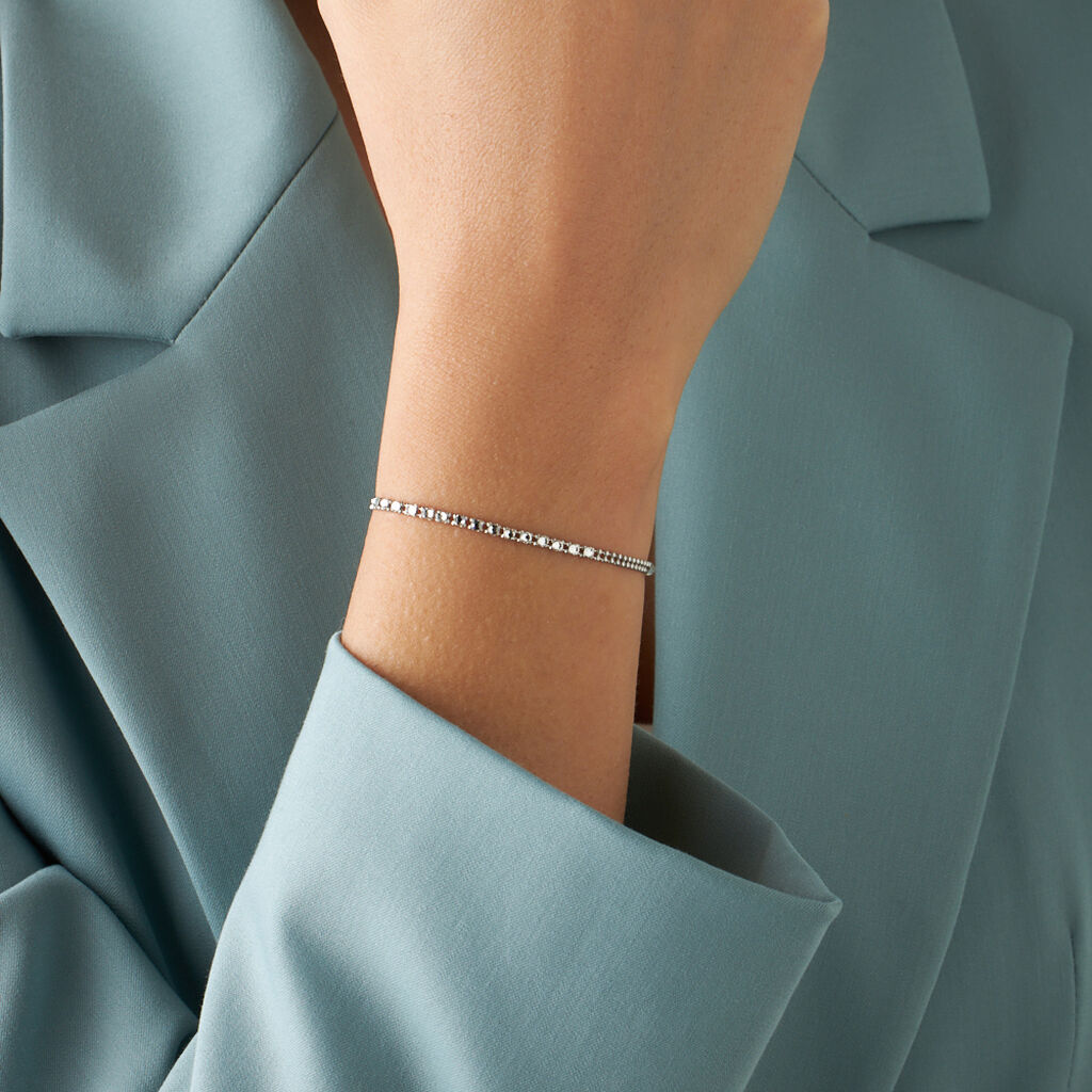Bracciale Silver Elegance Argento Rodiato Cubic Zirconia - Bracciali Donna | Stroili