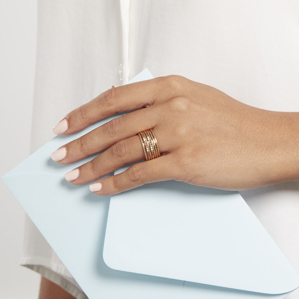 Anello Golden Dream Placcato Oro Giallo