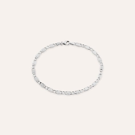 Bracciale Catena L'homme Or Oro Bianco - Bracciali Uomo | Stroili