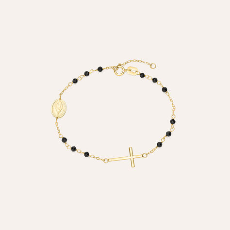 Bracciale Rosario Holy Oro Giallo Spinello - Bracciali con Rosario Donna | Stroili