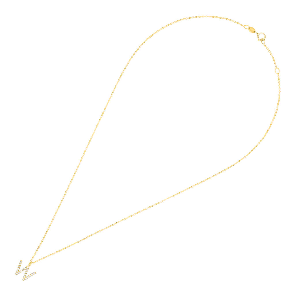 Collana Claire Oro Giallo Cubic Zirconia - Collane Donna | Stroili