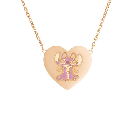 Collana Lilo & Stitch Acciaio Rosa - Collane Donna | Stroili