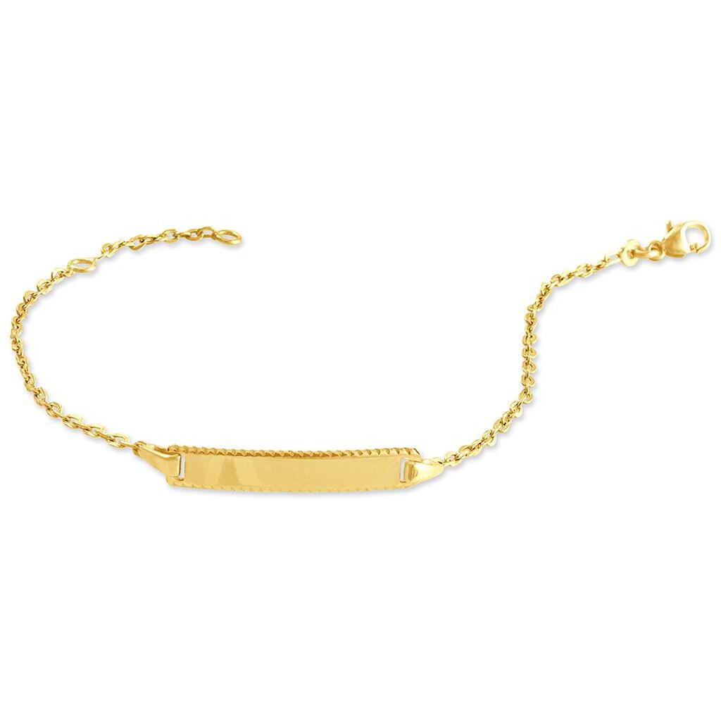 Bracciale bambino in oro giallo - Bracciali con Incisione  | Stroili