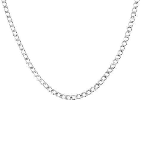 Catena L'homme Or Oro Bianco - Collane Catena Uomo | Stroili