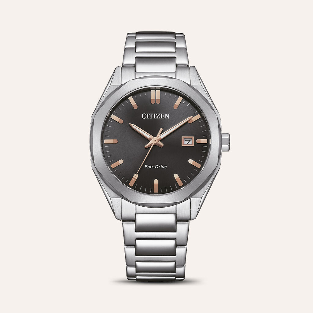 Orologio Eco Drive Citizen Ore Felici Bm7620-83e