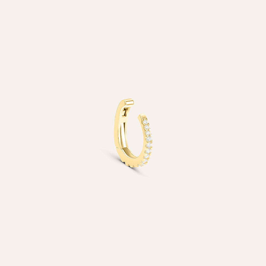 Ear Cuff Bon Ton Oro Giallo Cubic Zirconia - Ear Cuff Donna | Stroili