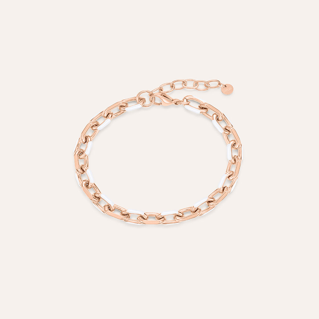 Bracciale Catena Lady Sweet Acciaio Rosa