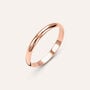 Fede Classica Leggera 2.5 mm Oro Rosa
