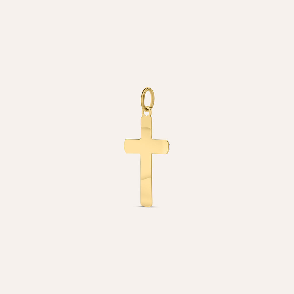 Pendente Holy Oro Bicolore - Ciondoli con Incisione Unisex | Stroili