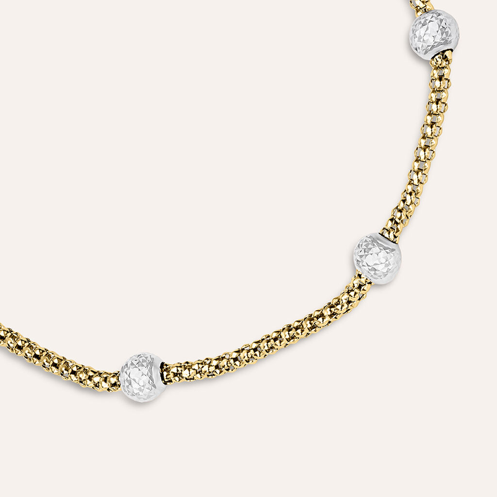 Bracciale Golden Lover Oro Bicolore - Bracciali Donna | Stroili