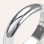 Fede Classica Leggera 4.5 mm Oro Bianco