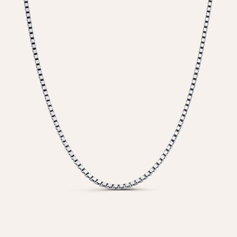 Catenina Gentleman Argento Rodiato - Catenina Uomo | Stroili