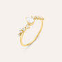 Anello Fantasia Diamade Glam Oro Giallo Diamante Lab-Grown